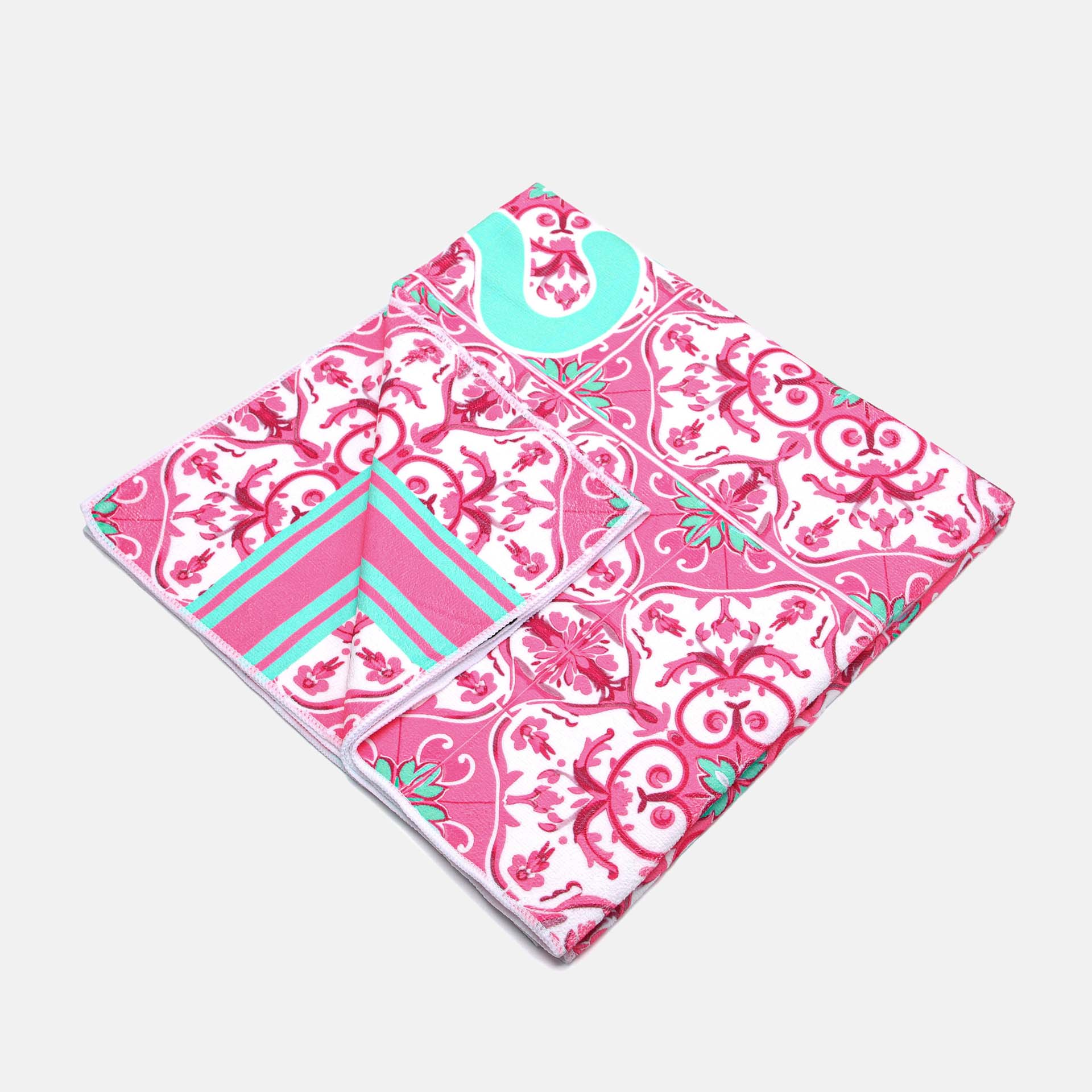 Ynot? Telo Mare In Microfibra 180x90 Cm Pink