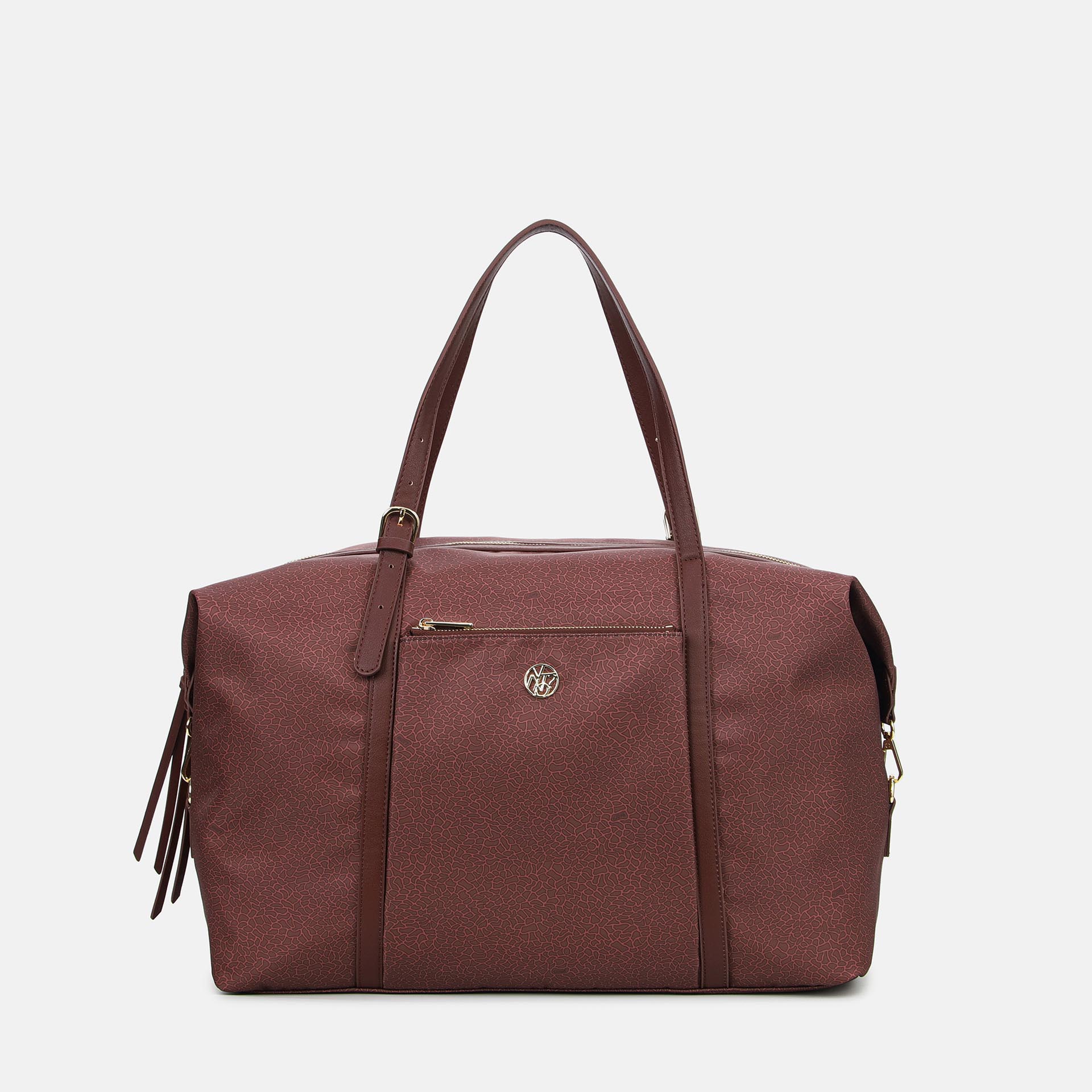 Ynot? Borsone Donna Cloud In Tessuto Logato Rosso