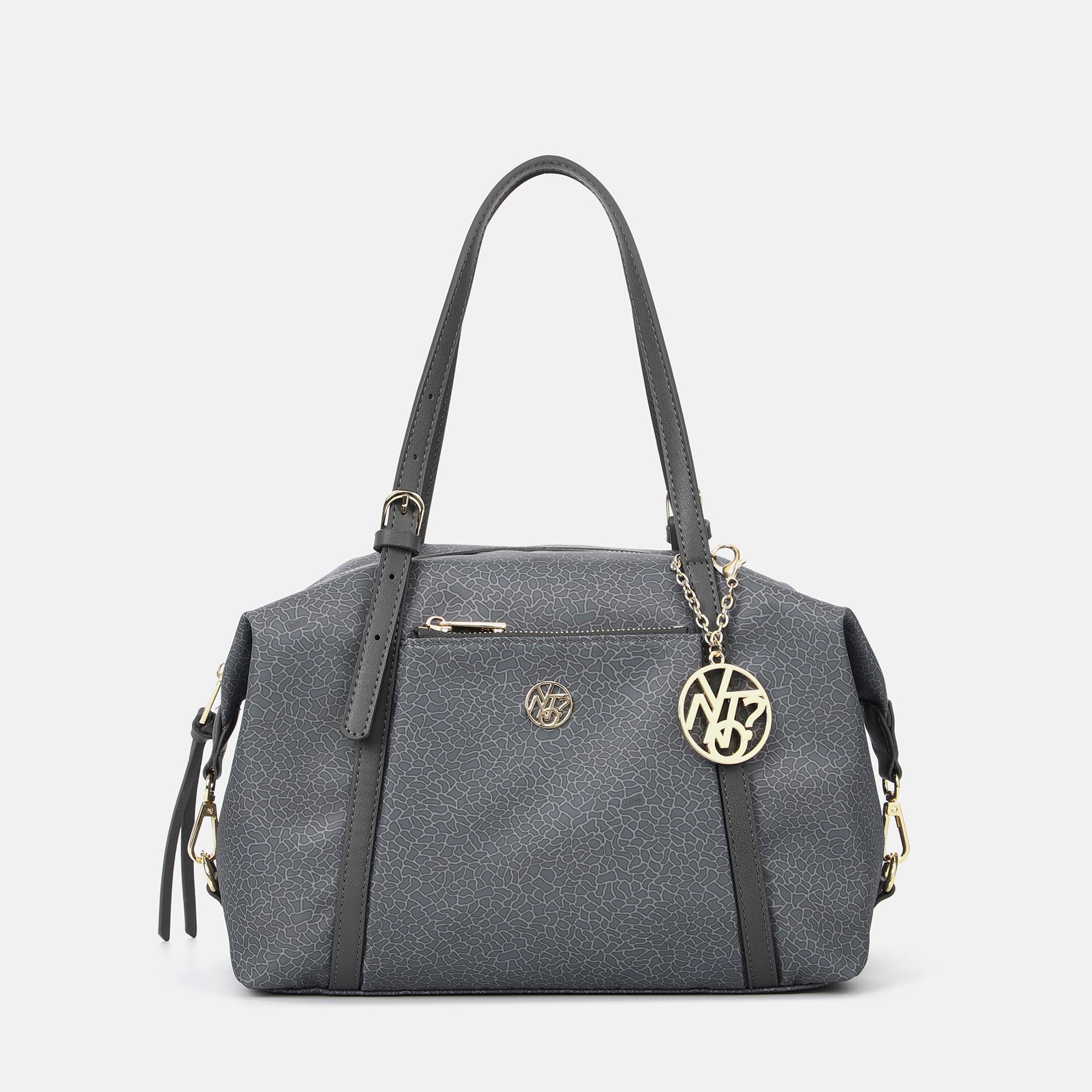 YNot Ynot? Bauletto Donna Cloud In Tessuto Logato Smoke Borsa Bauletto da donna