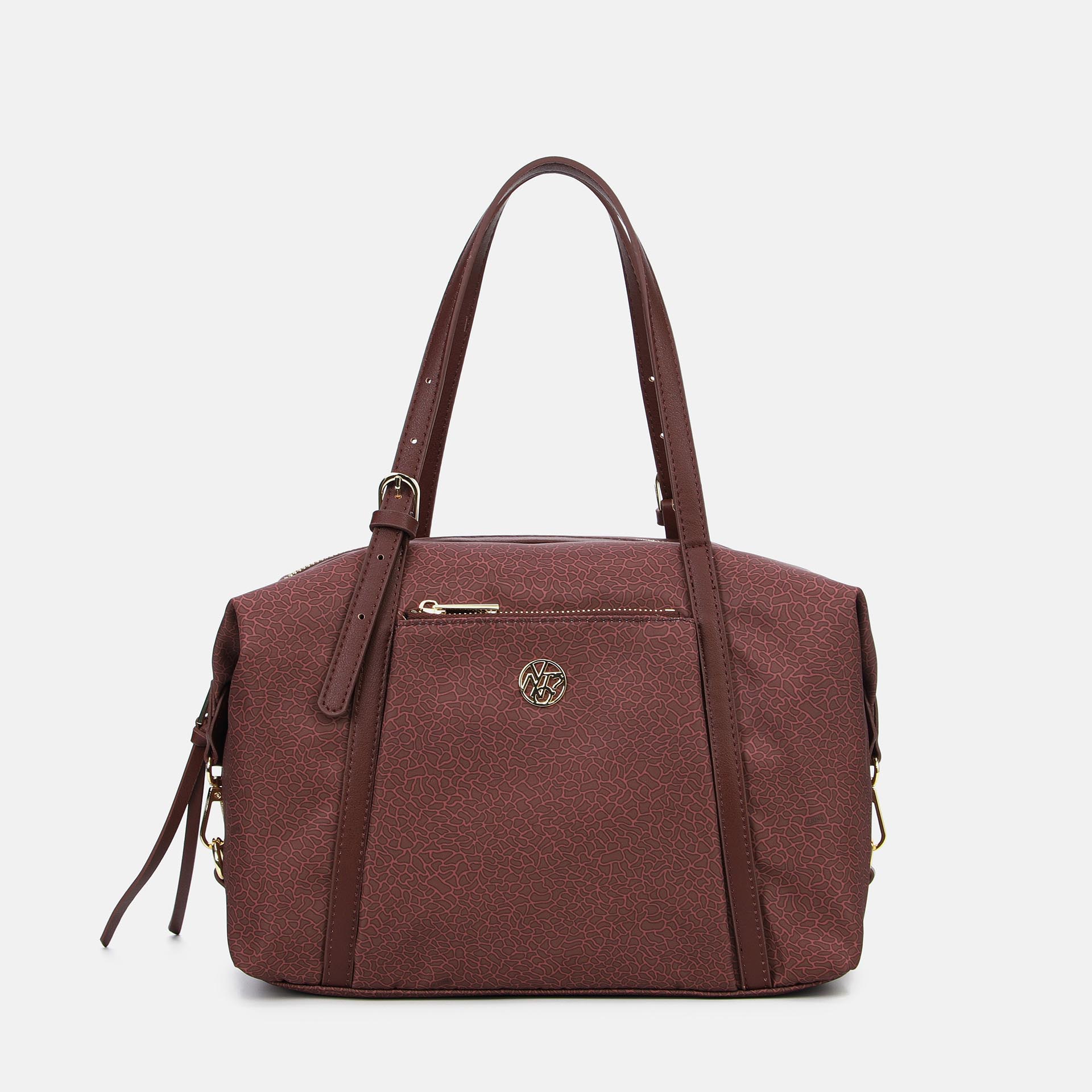 YNot Ynot? Bauletto Donna Cloud In Tessuto Logato Rosso Borsa Bauletto da donna