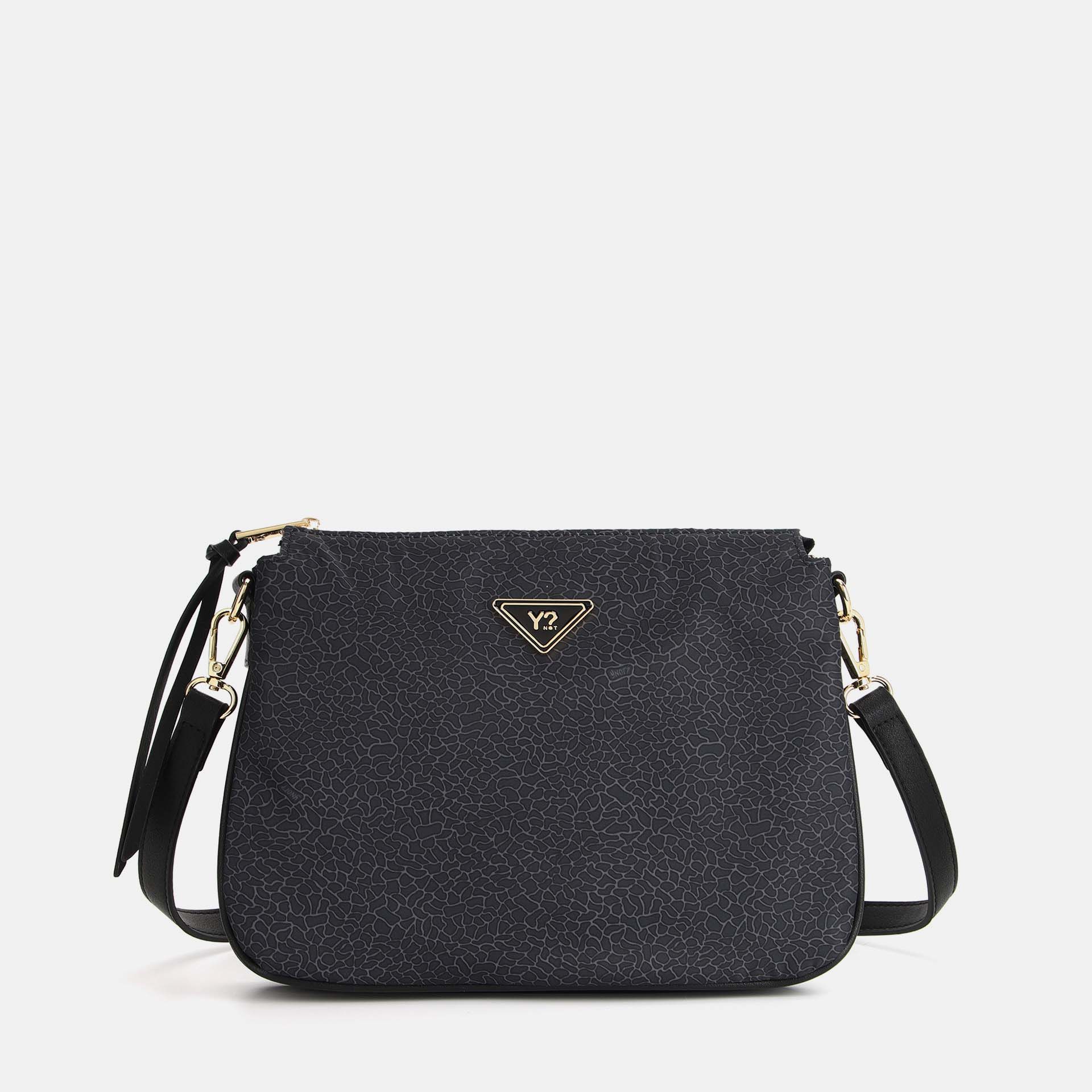 YNot Ynot? Cloud Borsa A Tracolla Donna Black Borsa a Tracolla da donna