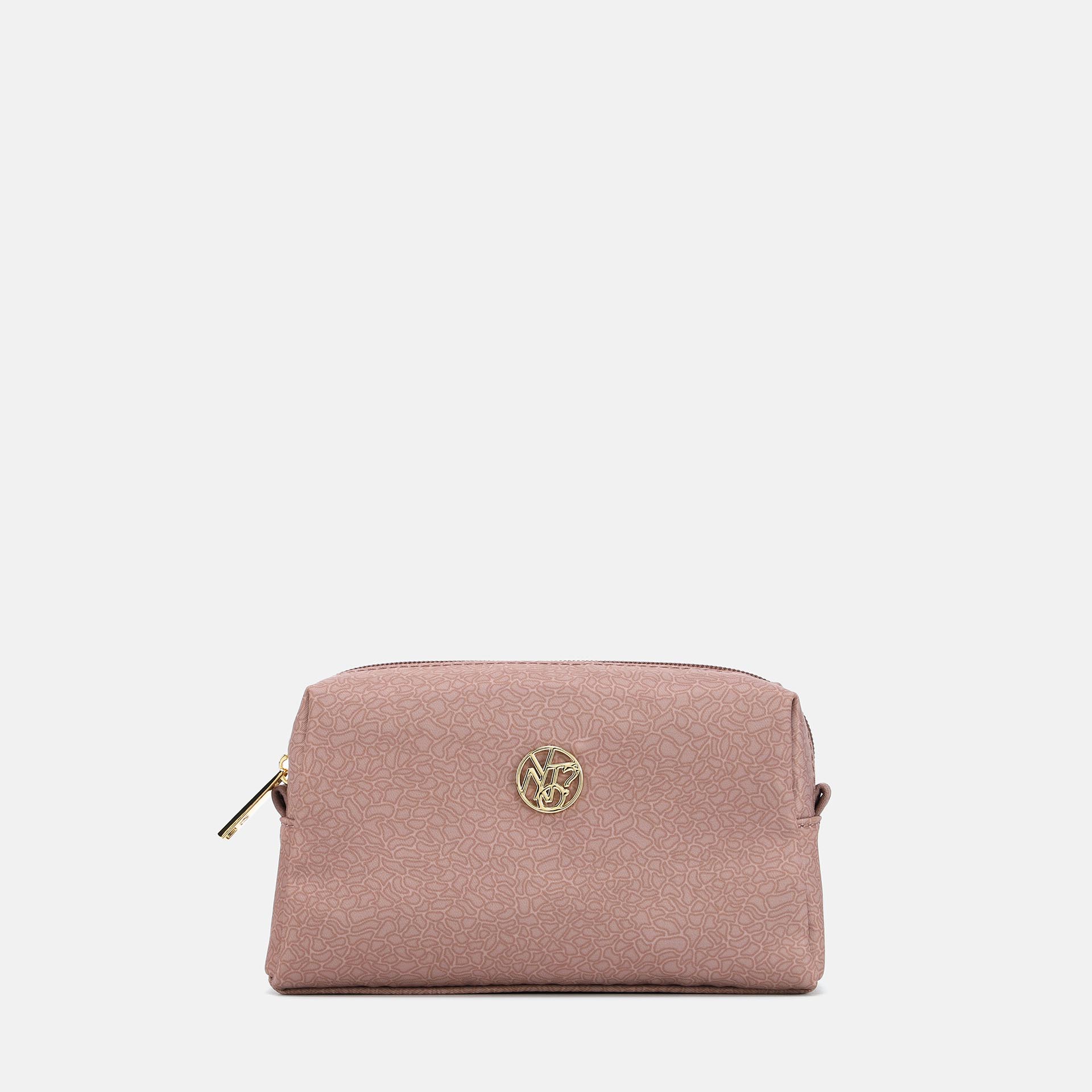 YNot Ynot? Beauty Case Cloud In Tessuto Logato Rosa Beauty case da donna