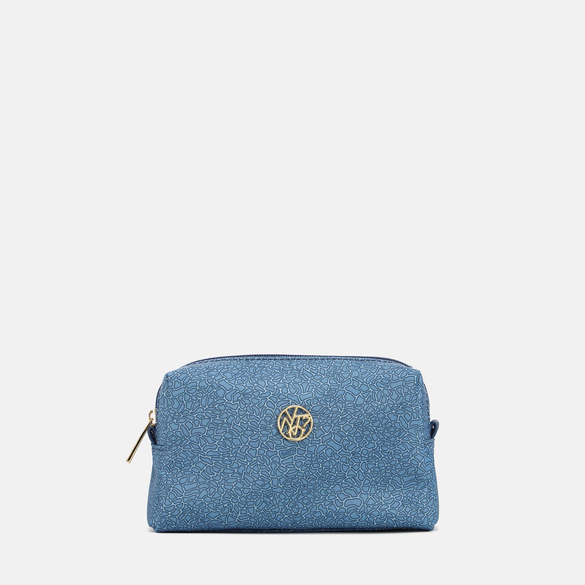 YNot Ynot? Beauty Case Cloud In Tessuto Logato Blu Beauty case da donna