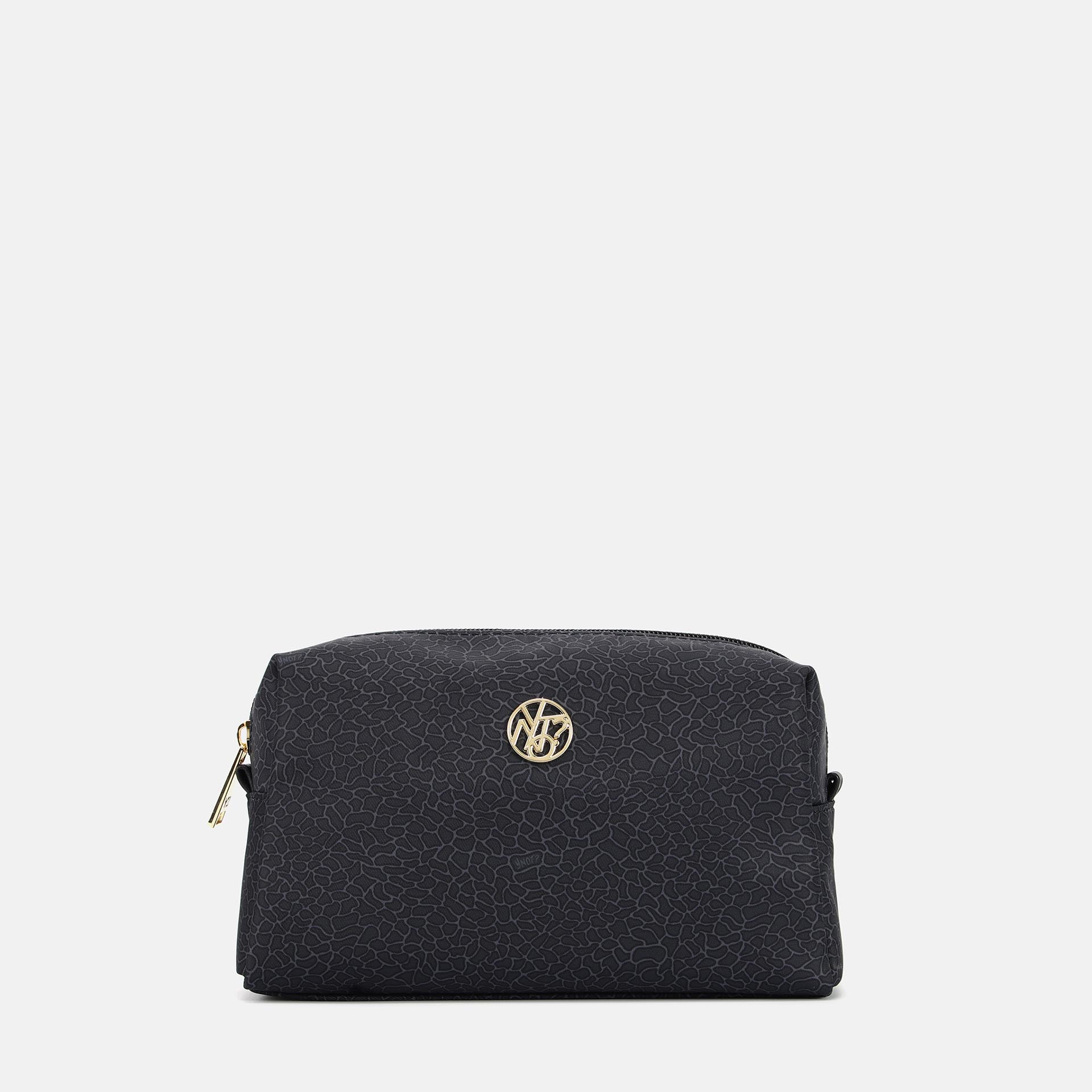 YNot Ynot? Beauty Case Cloud In Tessuto Logato Nero Beauty case da donna