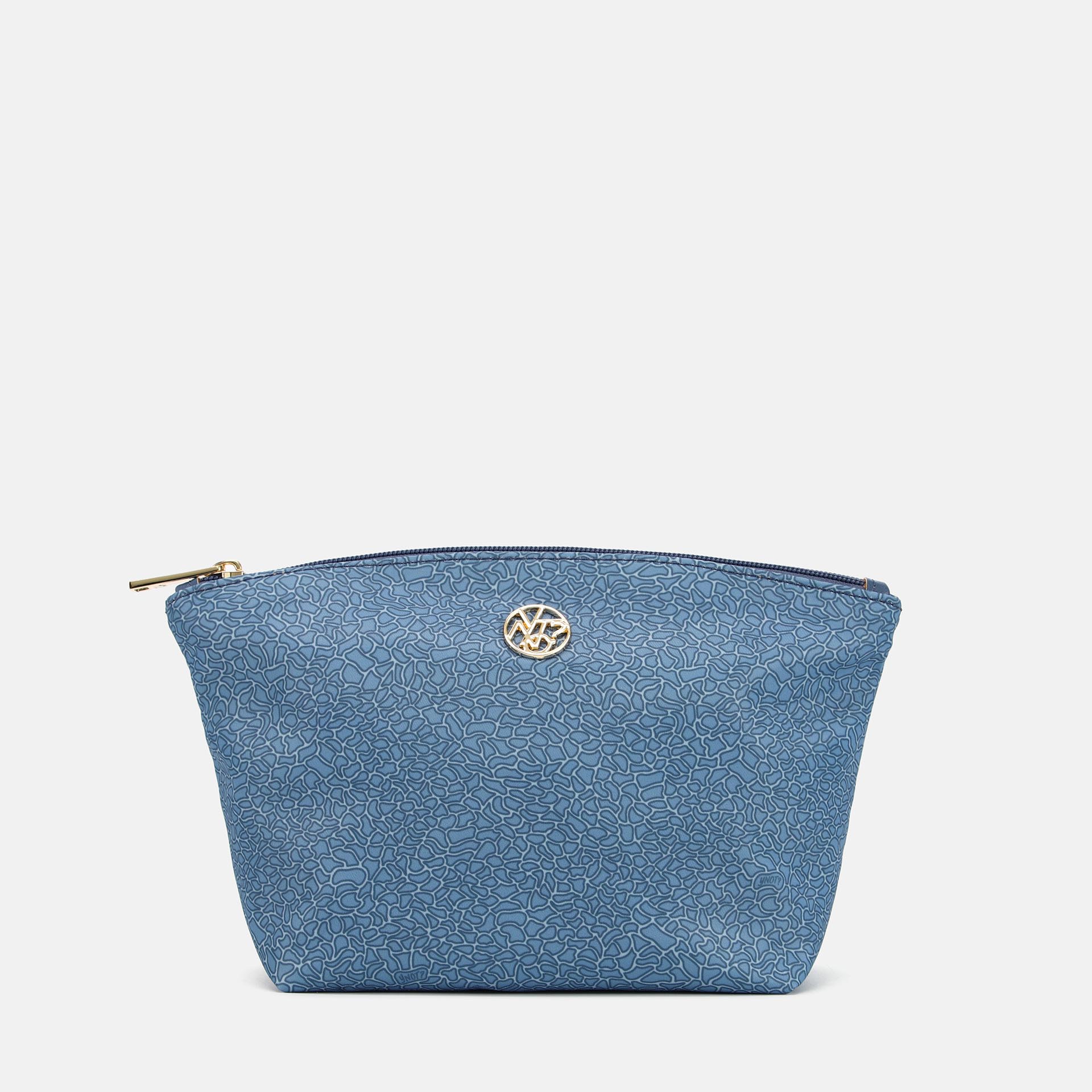 YNot Ynot? Beauty Case Cloud In Tessuto Logato Blu Beauty case da donna