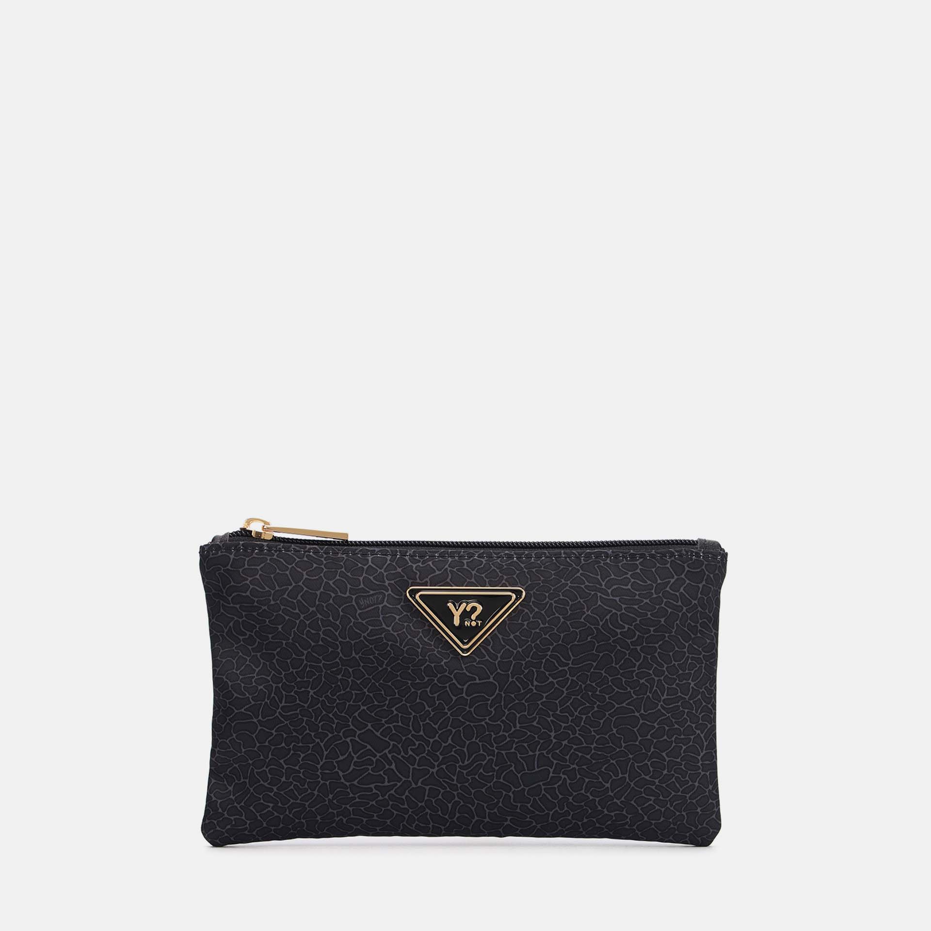 YNot Ynot? Cloud Pochette Donna Black Borsa a Mano da donna