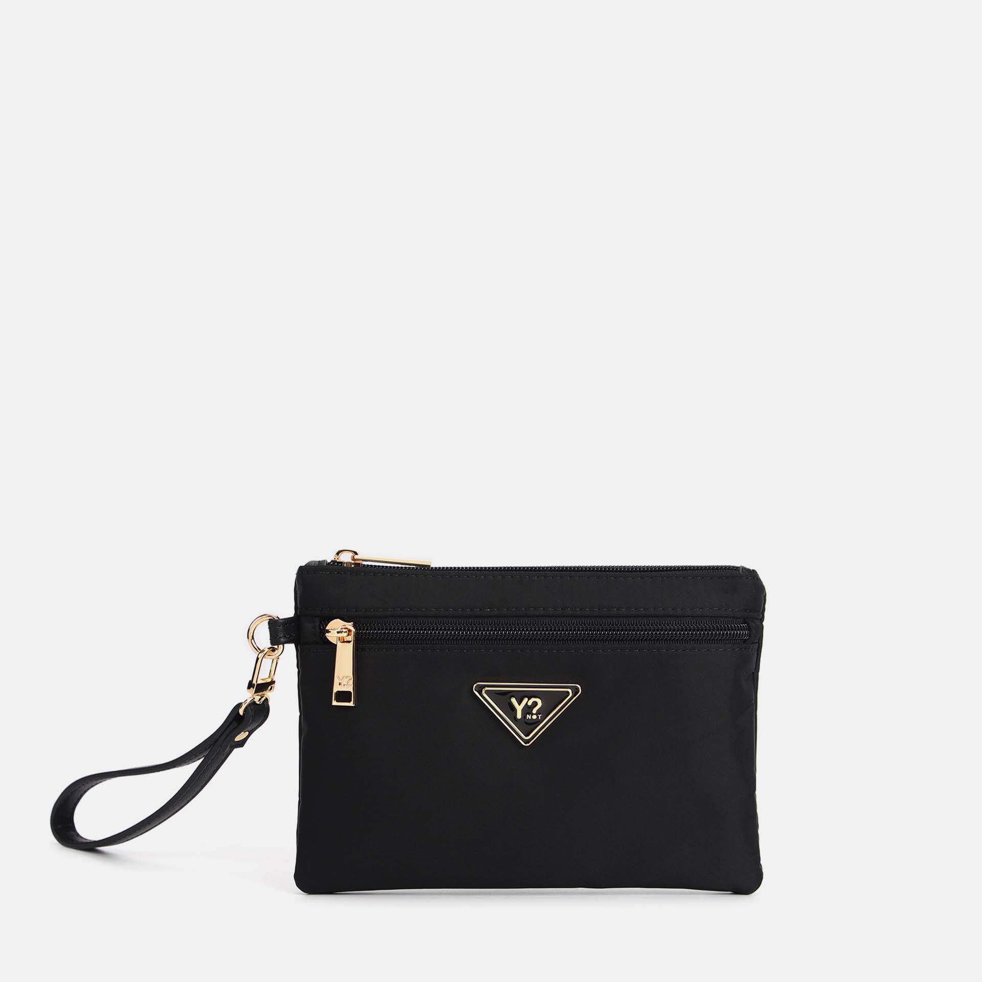 YNot Ynot? Cloud Pochette Donna Nero S Borsa a Mano da donna