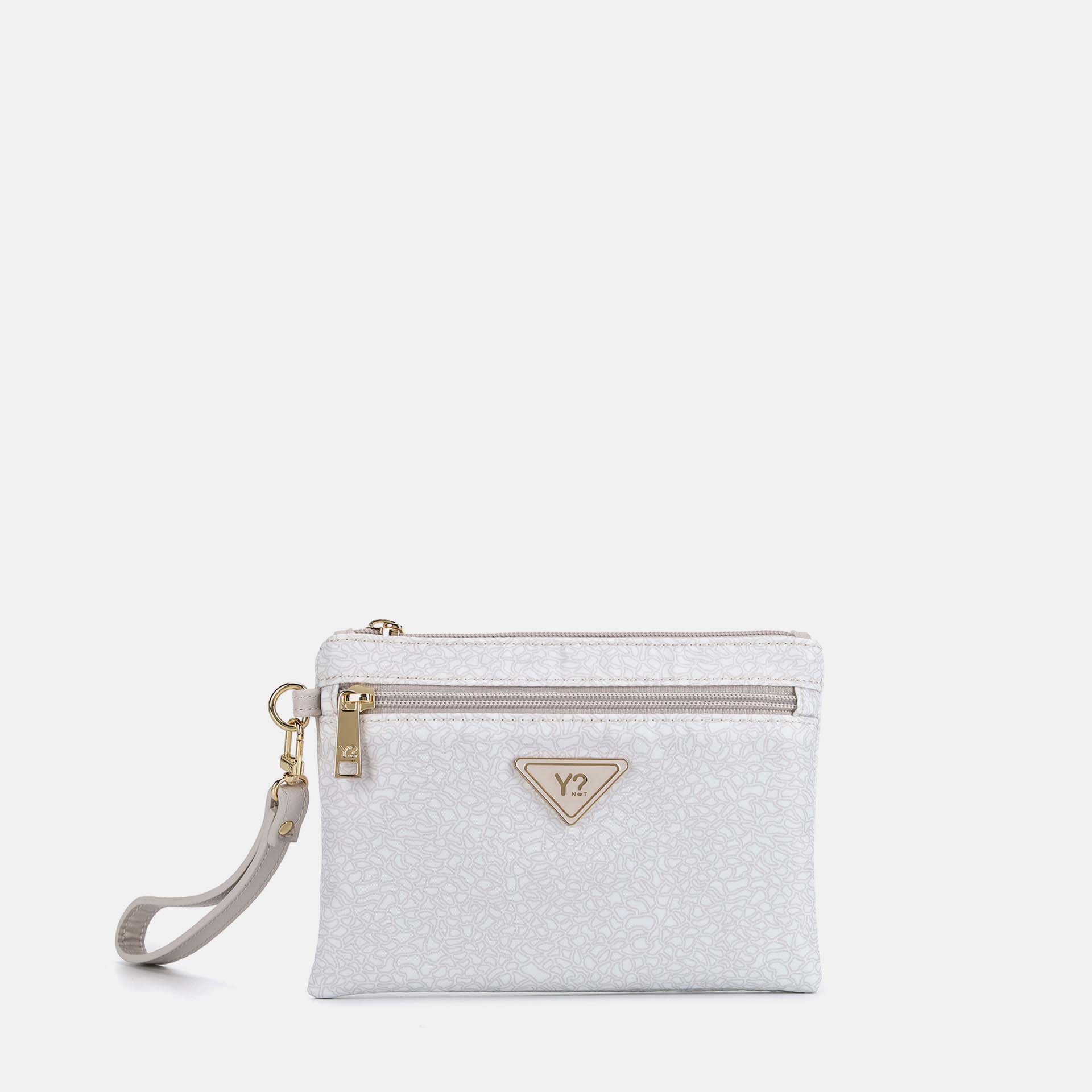 YNot Ynot? Cloud Pochette Donna White Borsa a Mano da donna