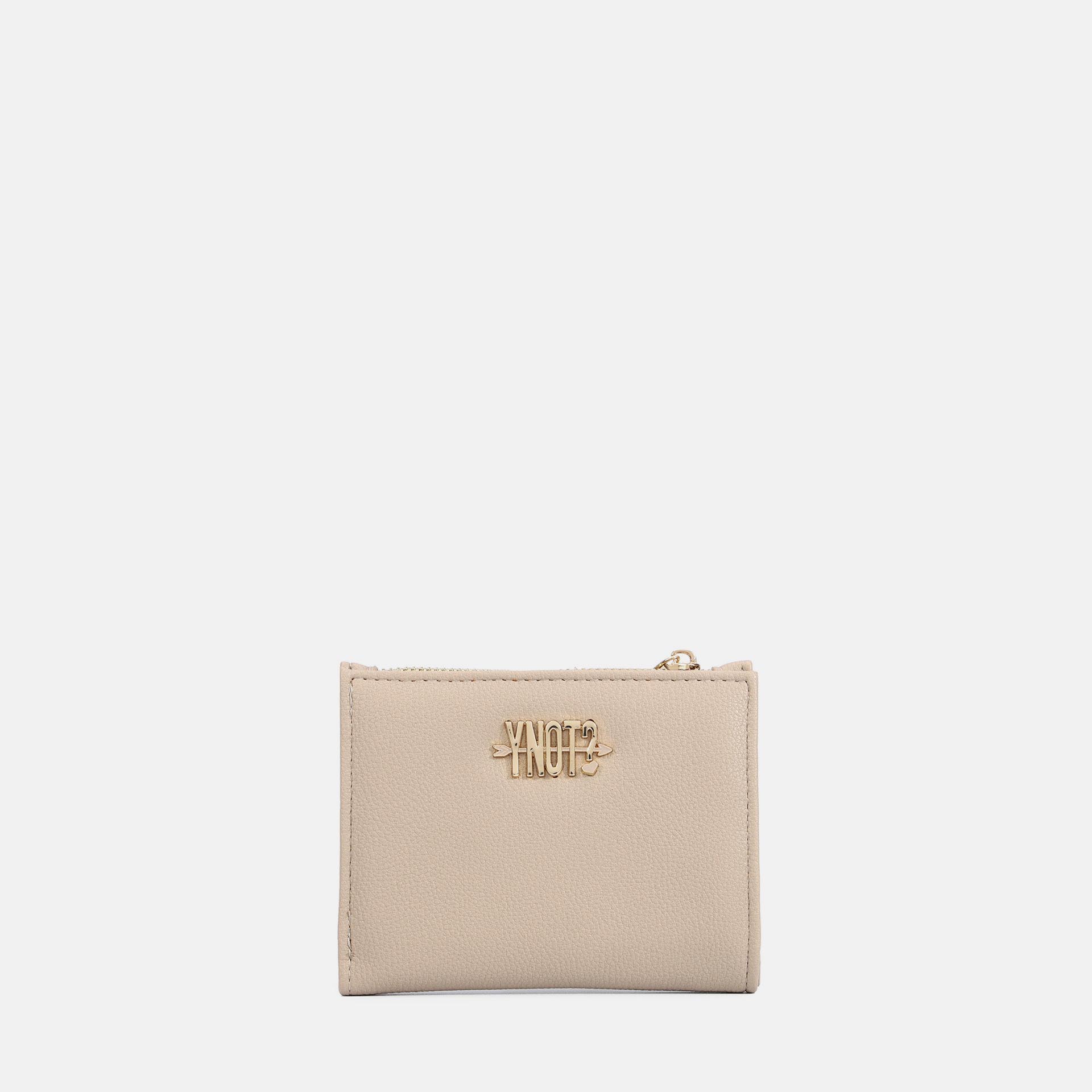 YNot Ynot?  Potrafogli Small Fantasy Similpelle Almond Portafogli da donna