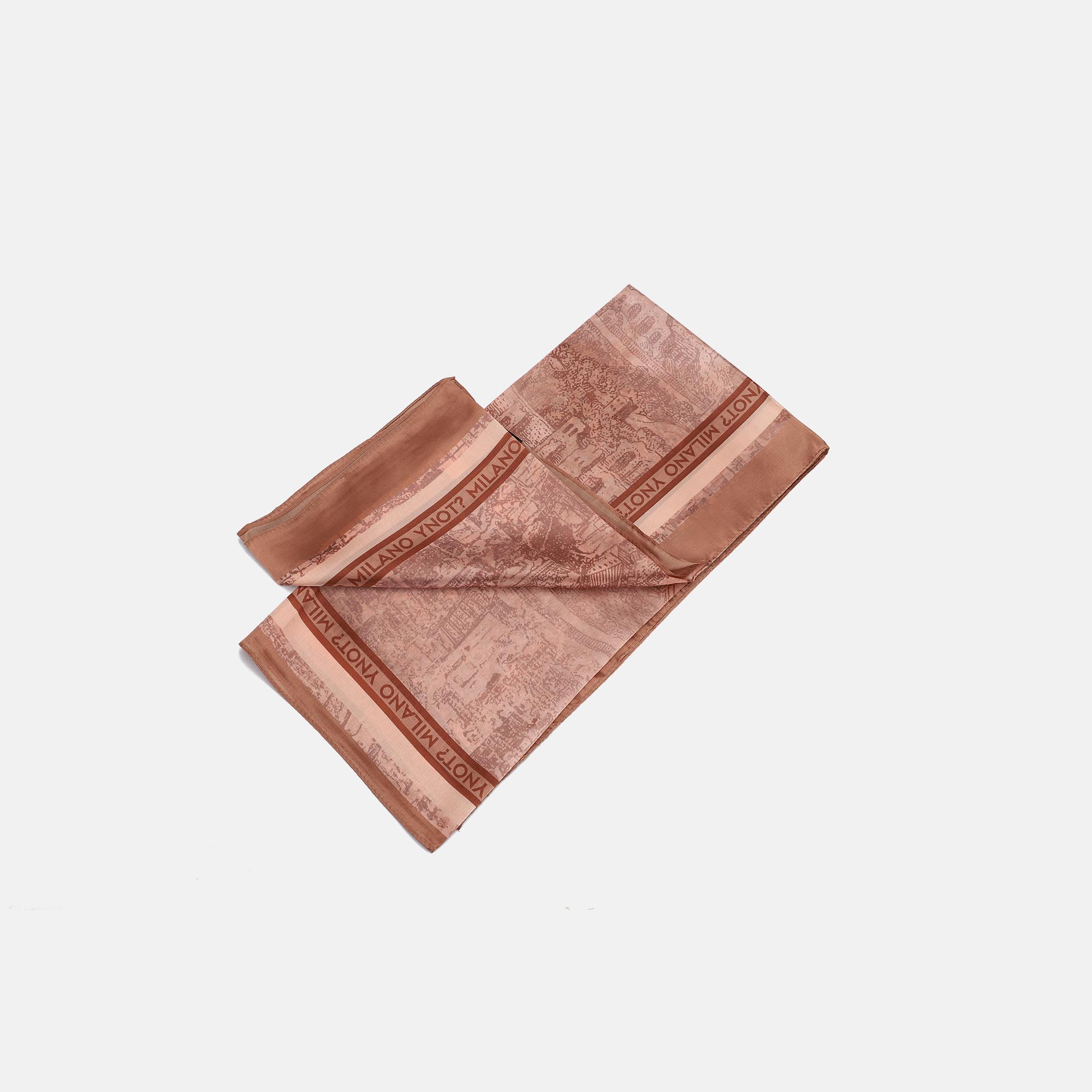 Ynot? Foulard Donna Elegante FLD090S5 Marrone