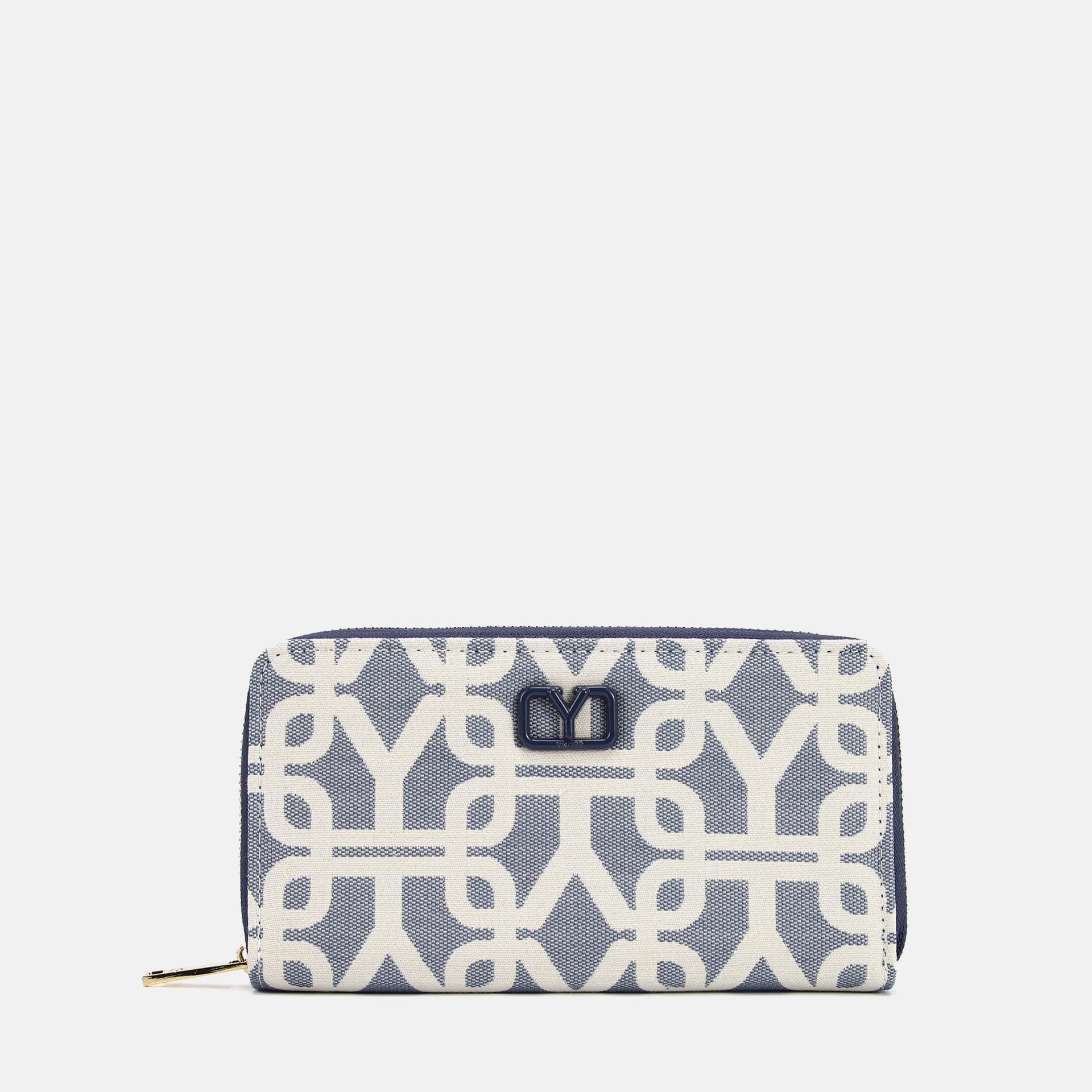 YNot Ynot?  Potrafogli  Grace Logo Blu Portafogli da donna