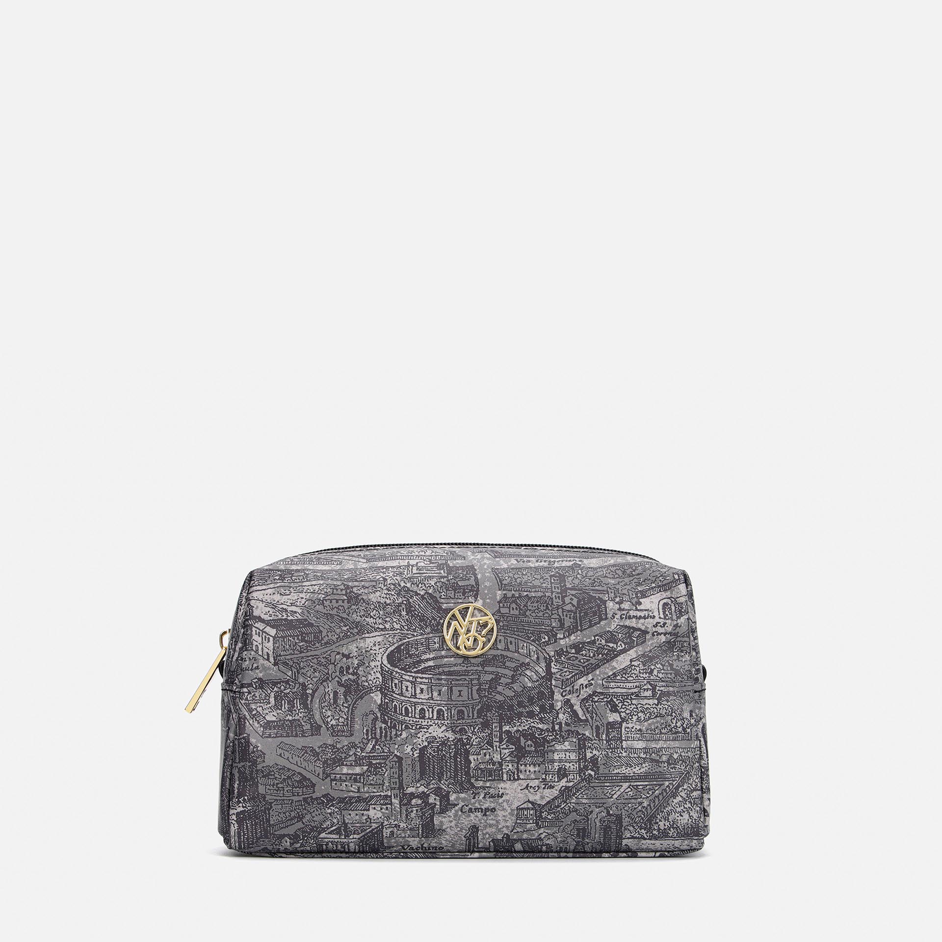 YNot Ynot? Beauty Case Gum Fantasia Città Grey Beauty case da donna