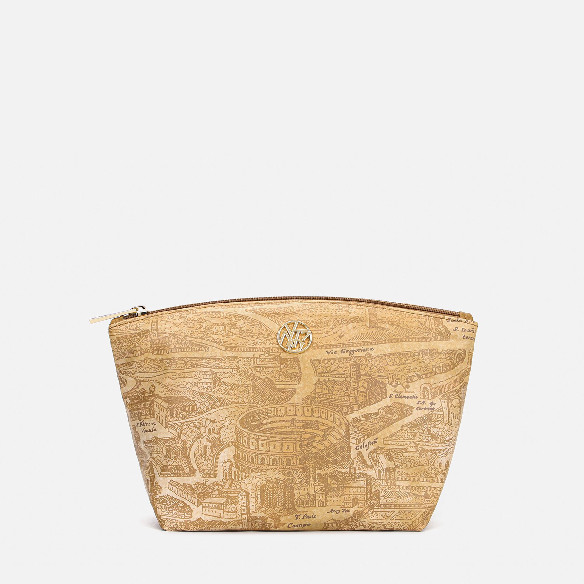 YNot Ynot? Beauty Case Gum Fantasia Città Marrone Beauty case da donna