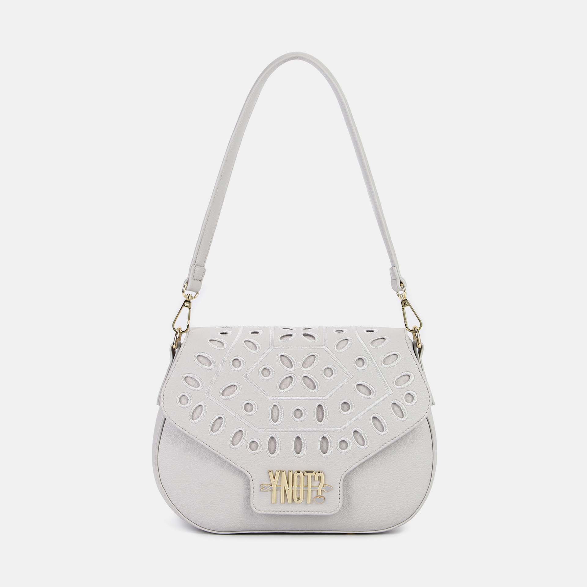YNot Ynot? Martha Borsa A Spalla Donna  Pearl Postina da donna