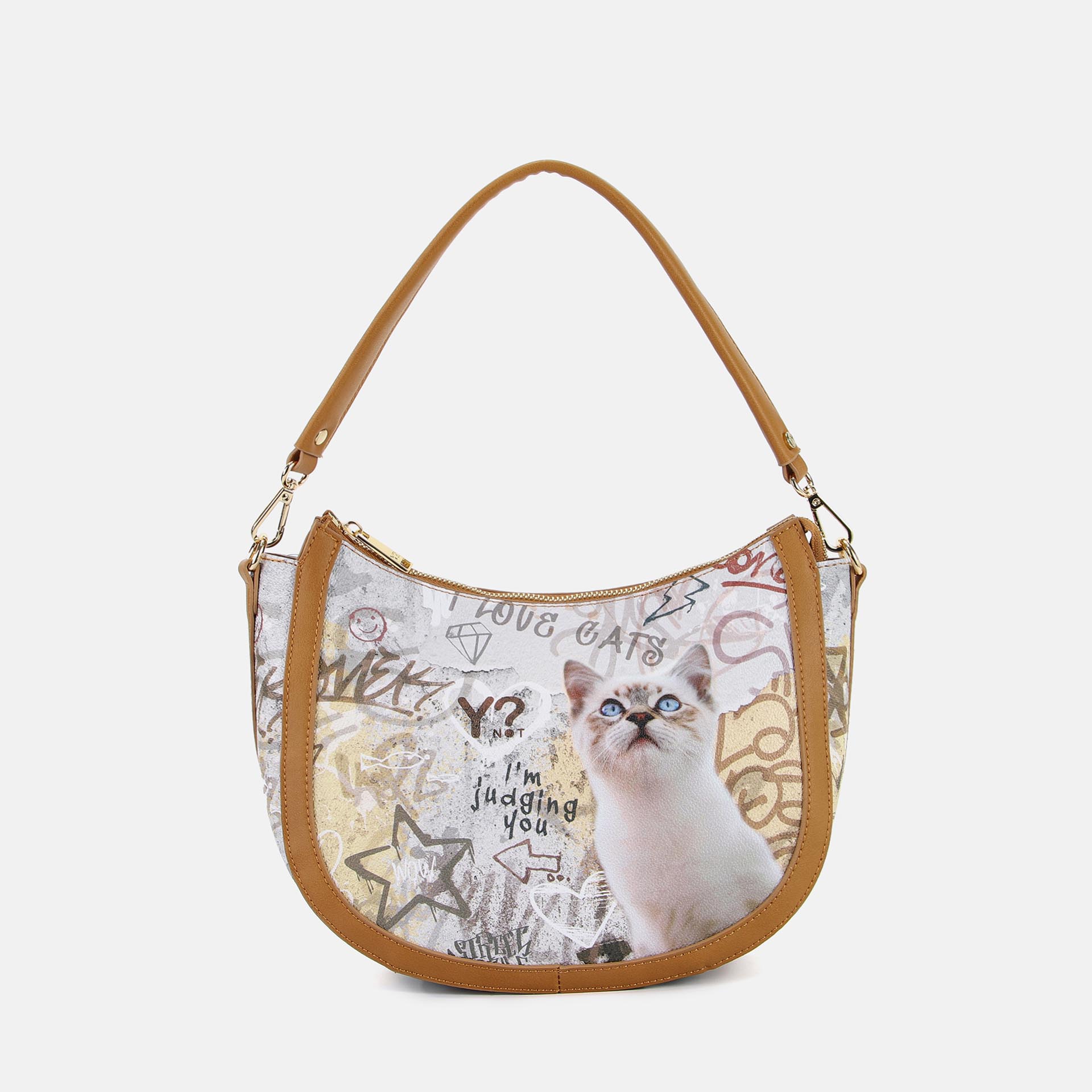 Ynot? Hobo  Metro Chic  Stampa Dog & Cat Cat