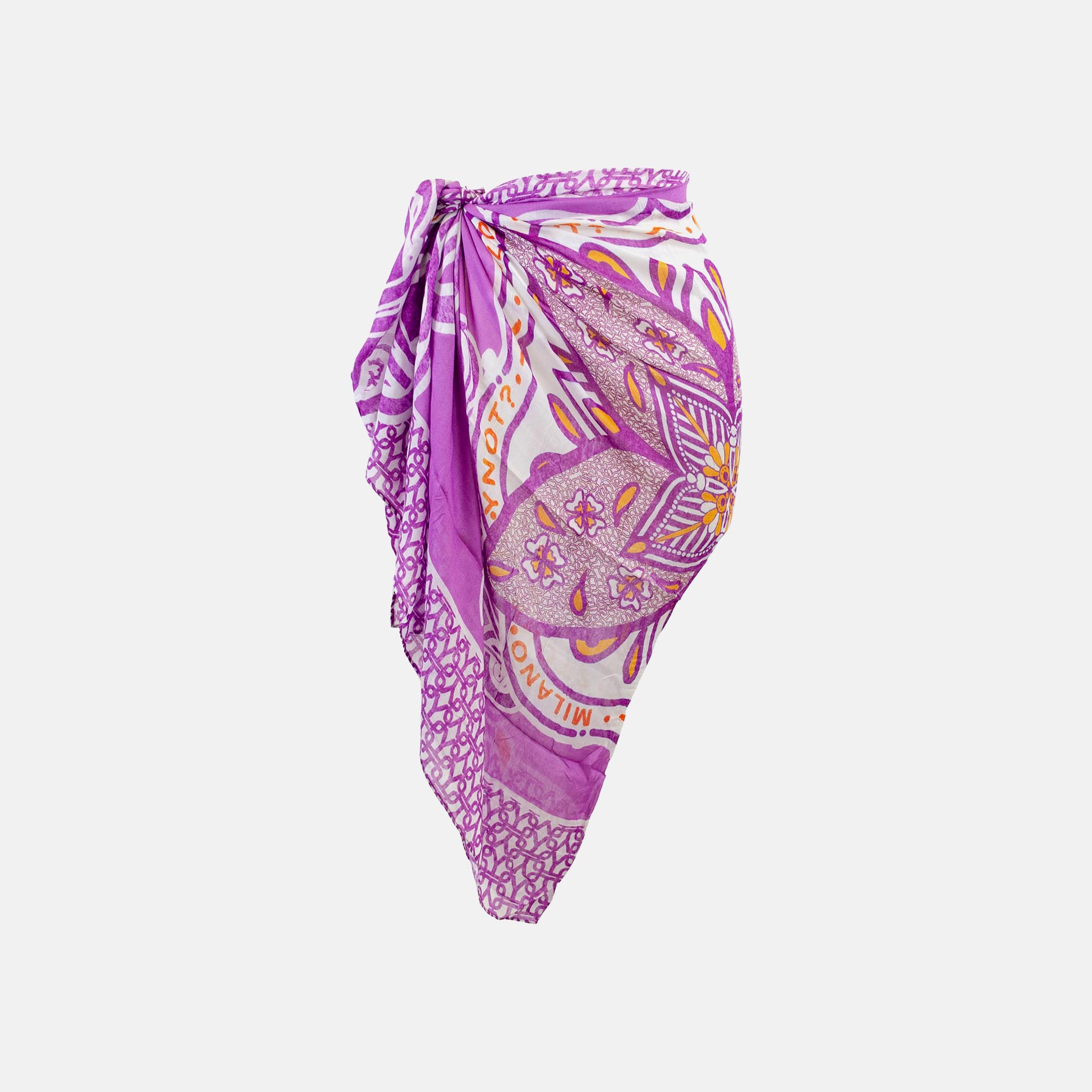 Ynot? Pareo Estivo Donna In Viscosa Rosa