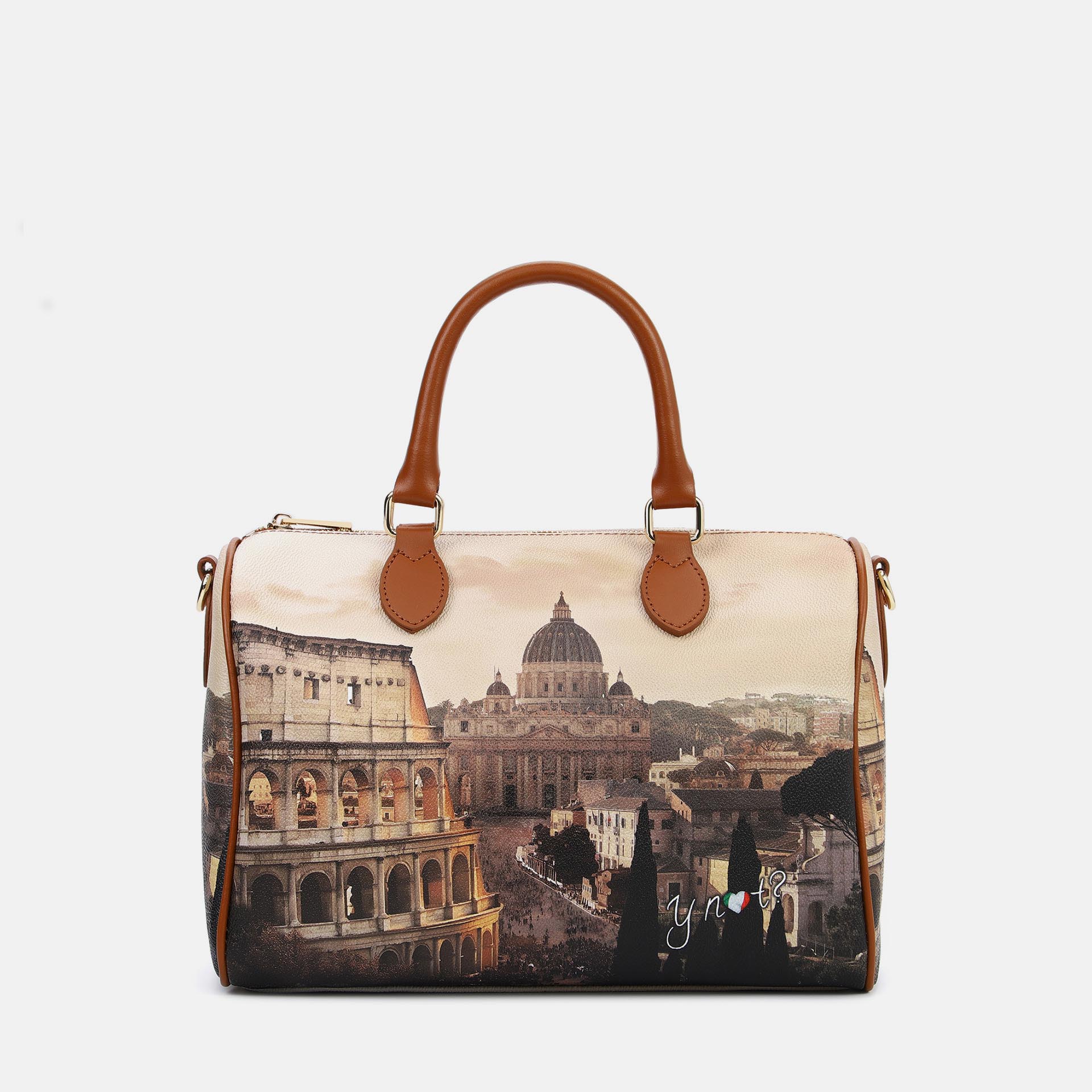 YNot Ynot? Bauletto Yes Bag Stampa Città Jubilee Borsa Bauletto da donna