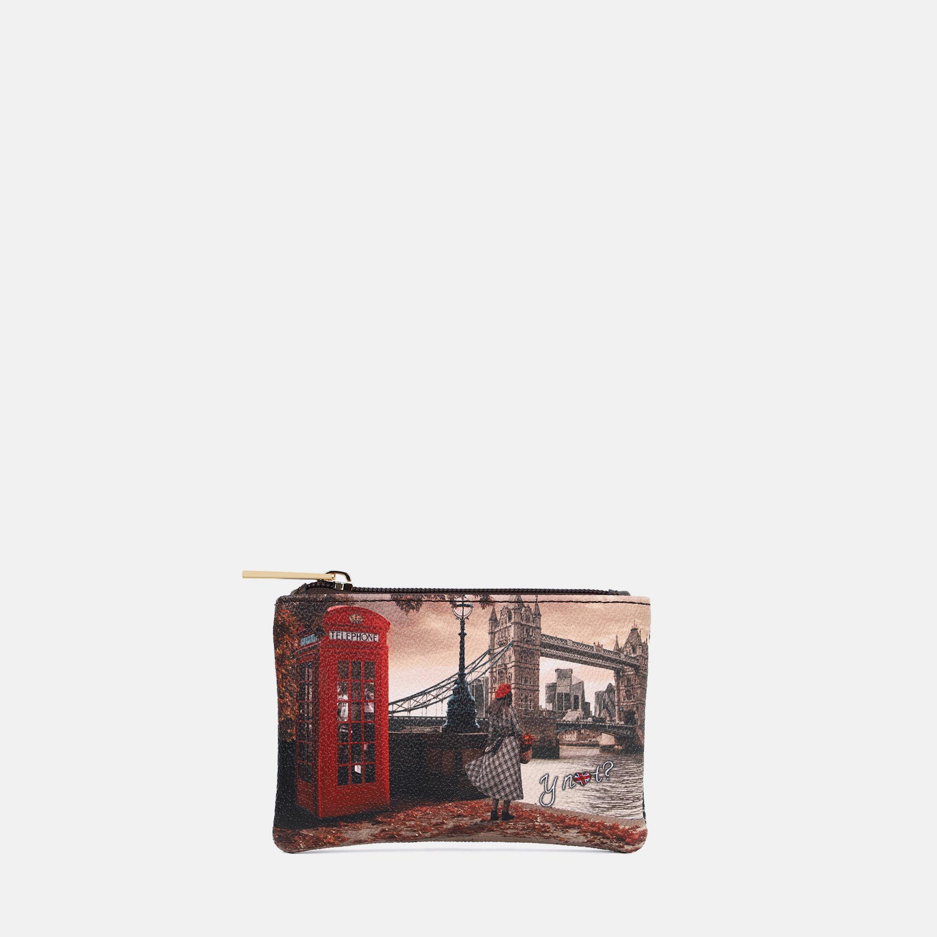 YNot Ynot? Beauty Case  Small Yes Bag Stampa Città London Bridge Borsa a Mano da donna