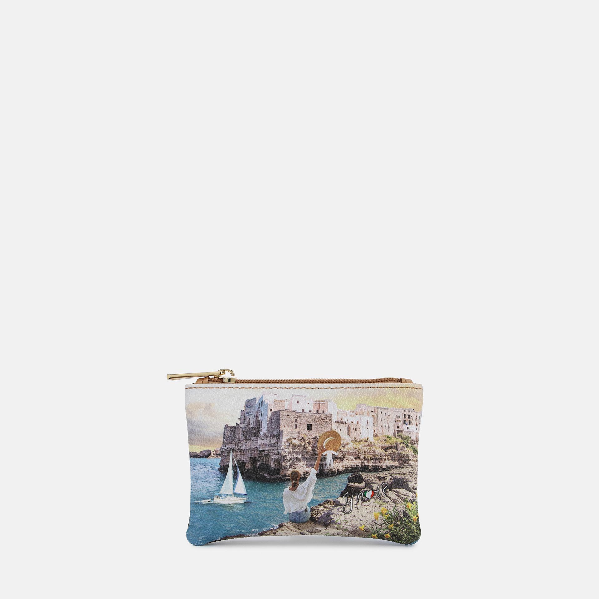 YNot Ynot? Beauty Case  Small Yes Bag Stampa Città Polignano Coast Beauty case da donna