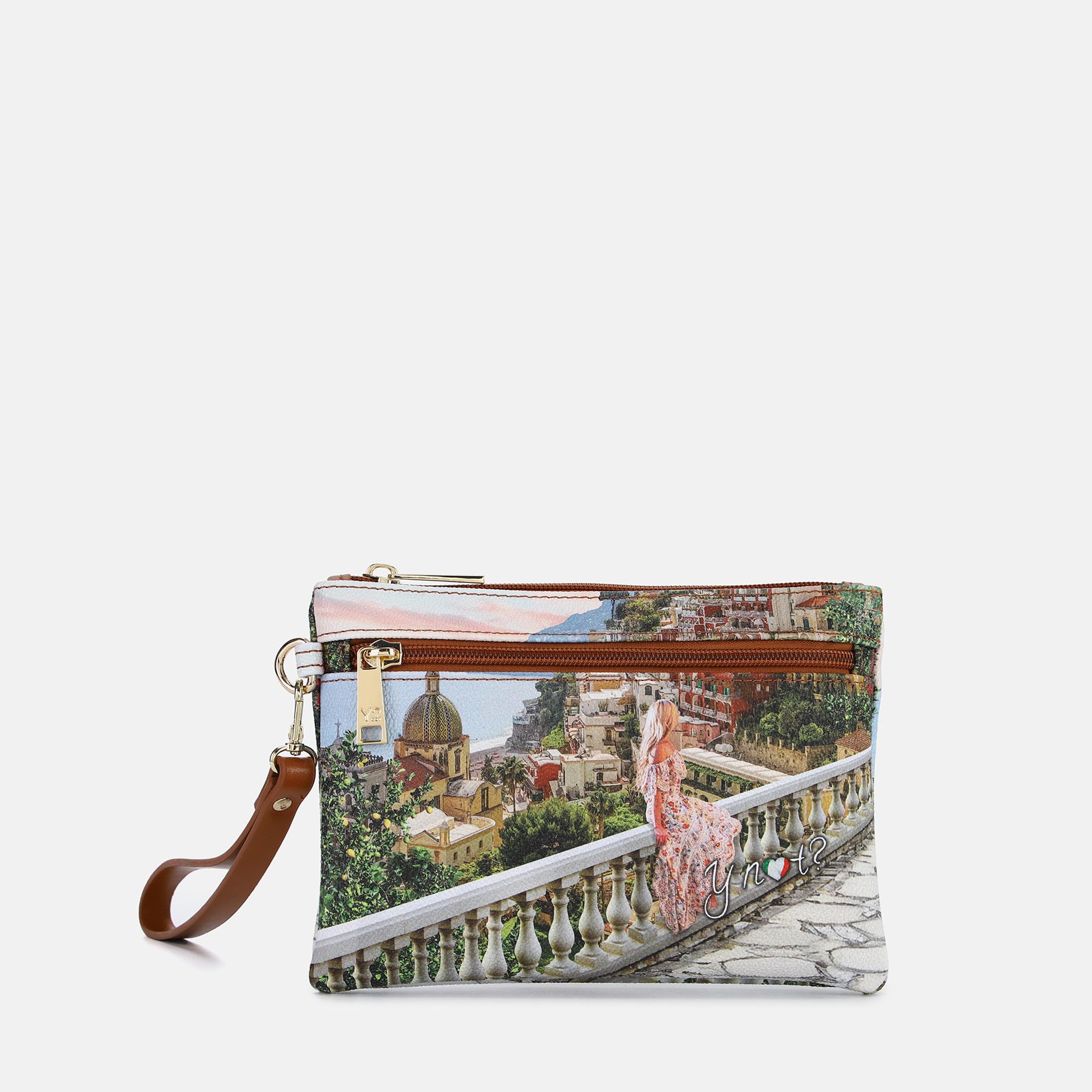 Ynot? Beauty Case Small Yes Bag Stampa Città Dreaming Coast