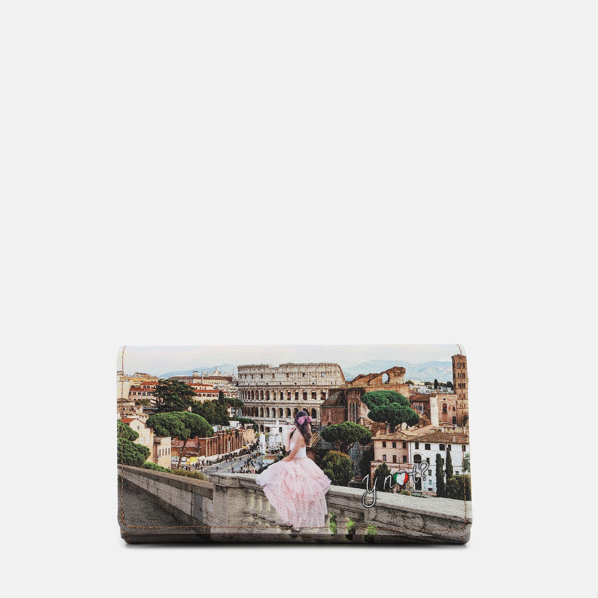 Ynot? Portafogli Yes Bag Stampa Città Anlight Beauty