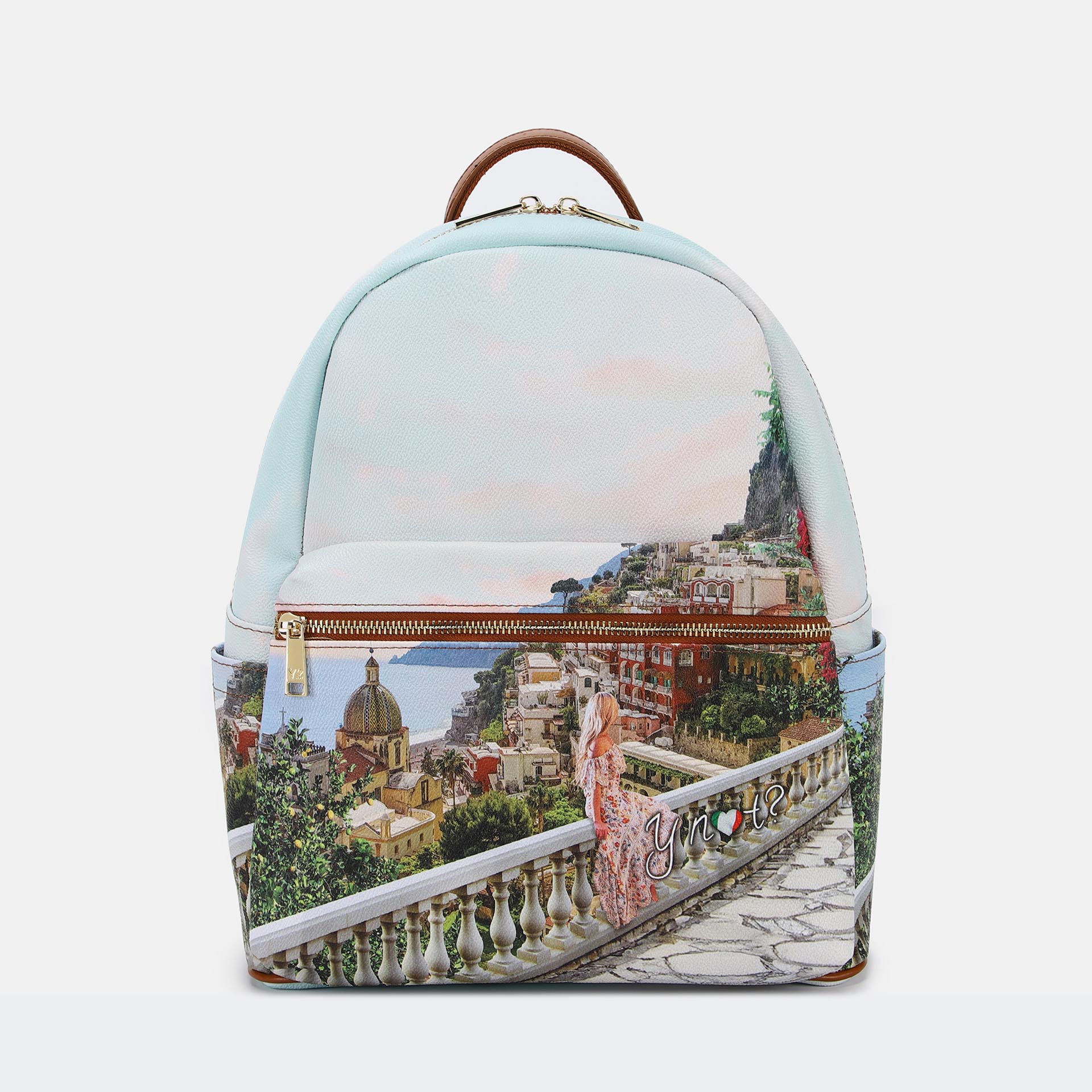 Ynot? Zaino Large  Yes Bag Stampa Città Dreaming Coast