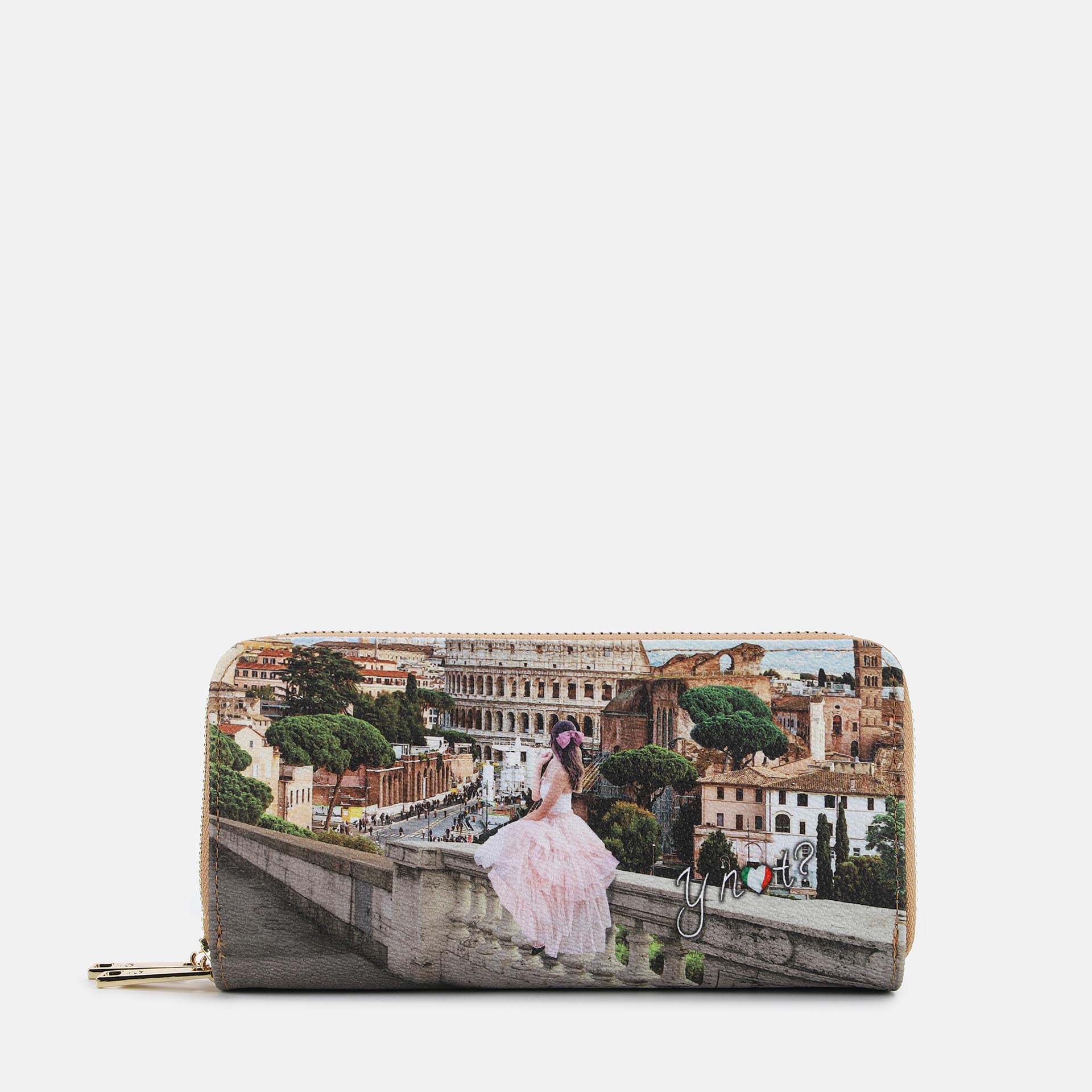 Ynot? Portafogli Yes Bag Stampa Città Anlight Beauty