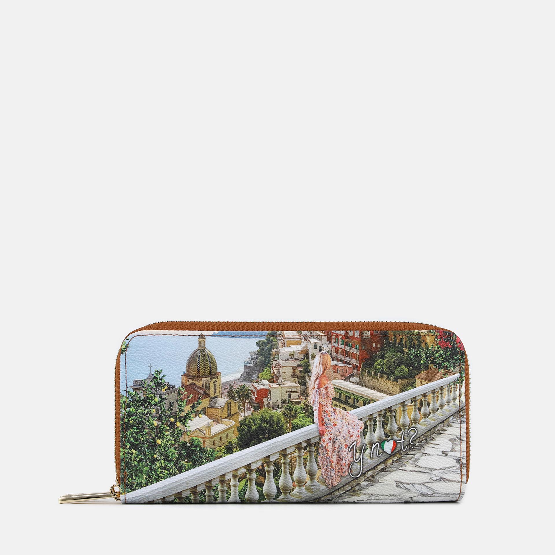 Ynot? Portafogli Yes Bag Stampa Città Dreaming Coast