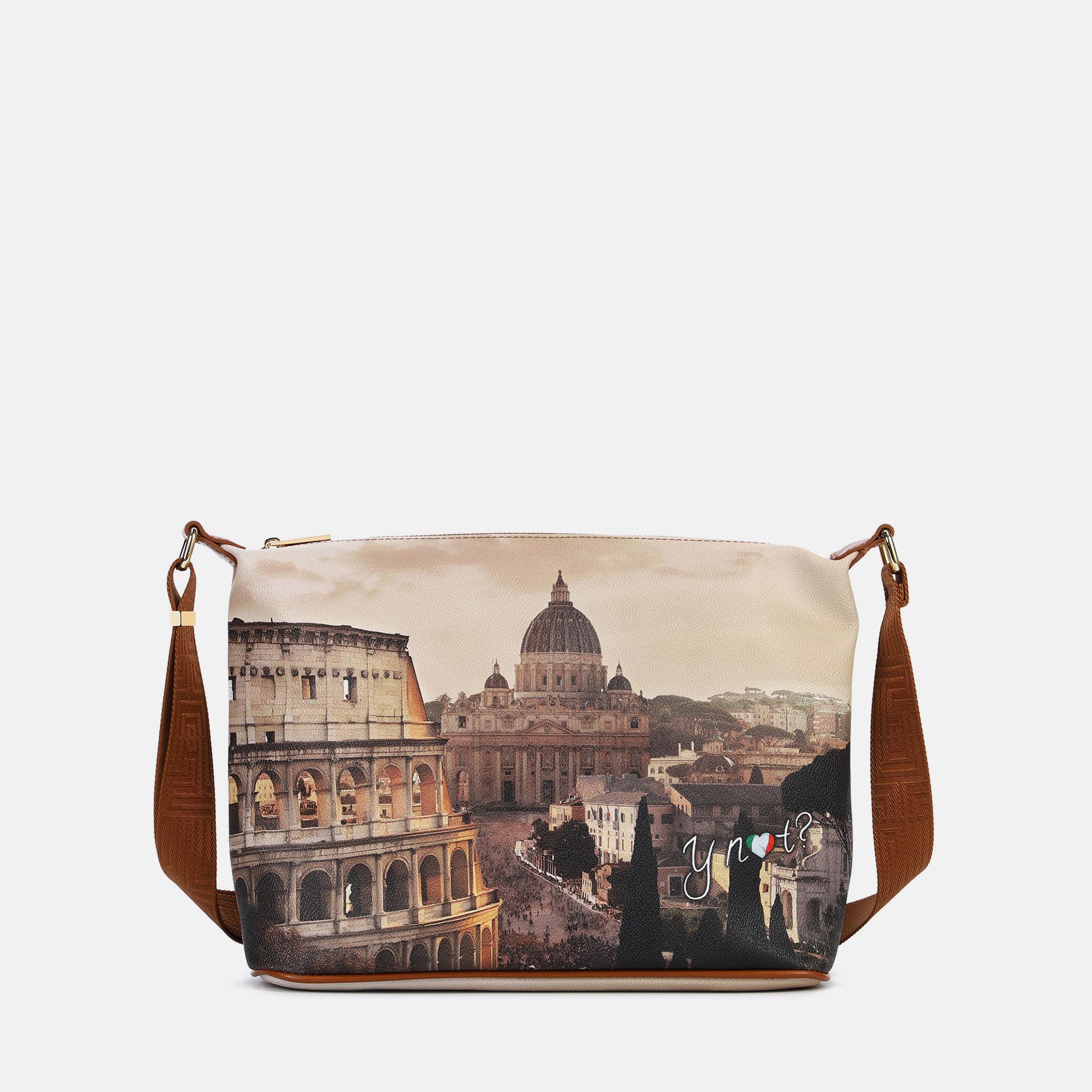 Ynot?borsa Sacca Large Yes Bag Stampa Città Jubilee