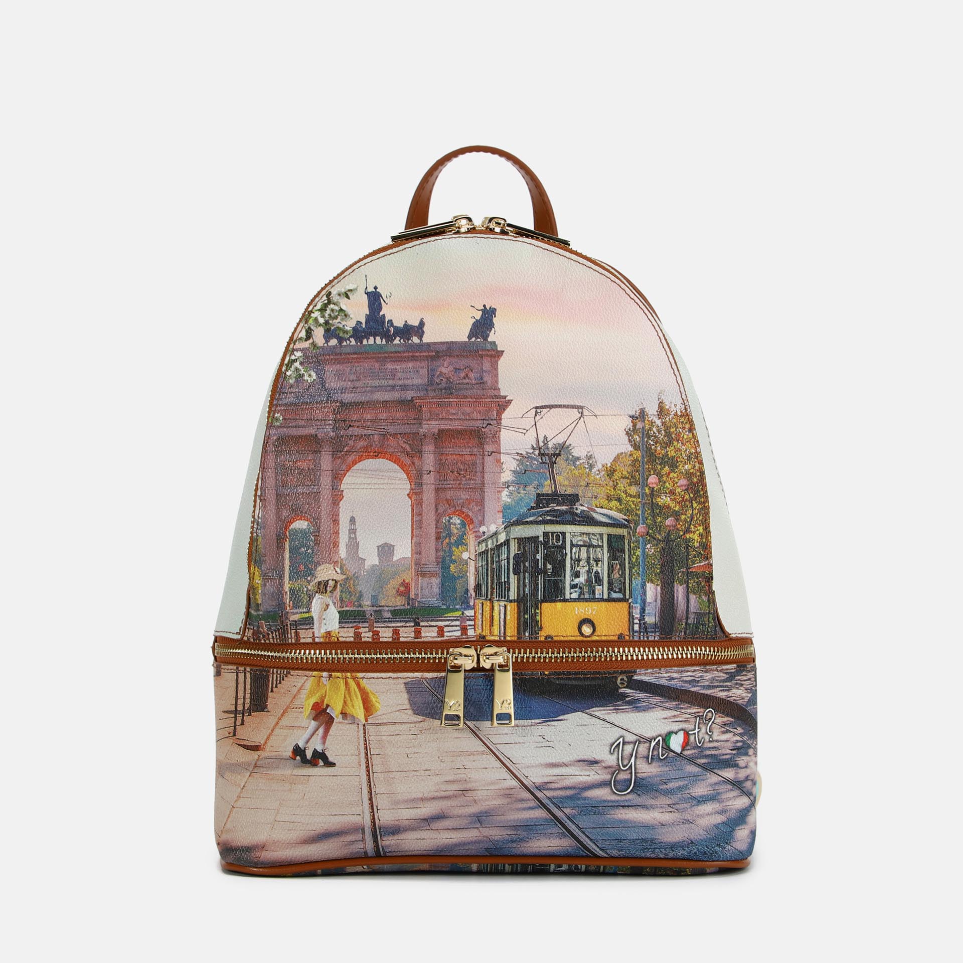 YNot Scarf  Wov001f5 Spring In Milan Zaino da donna