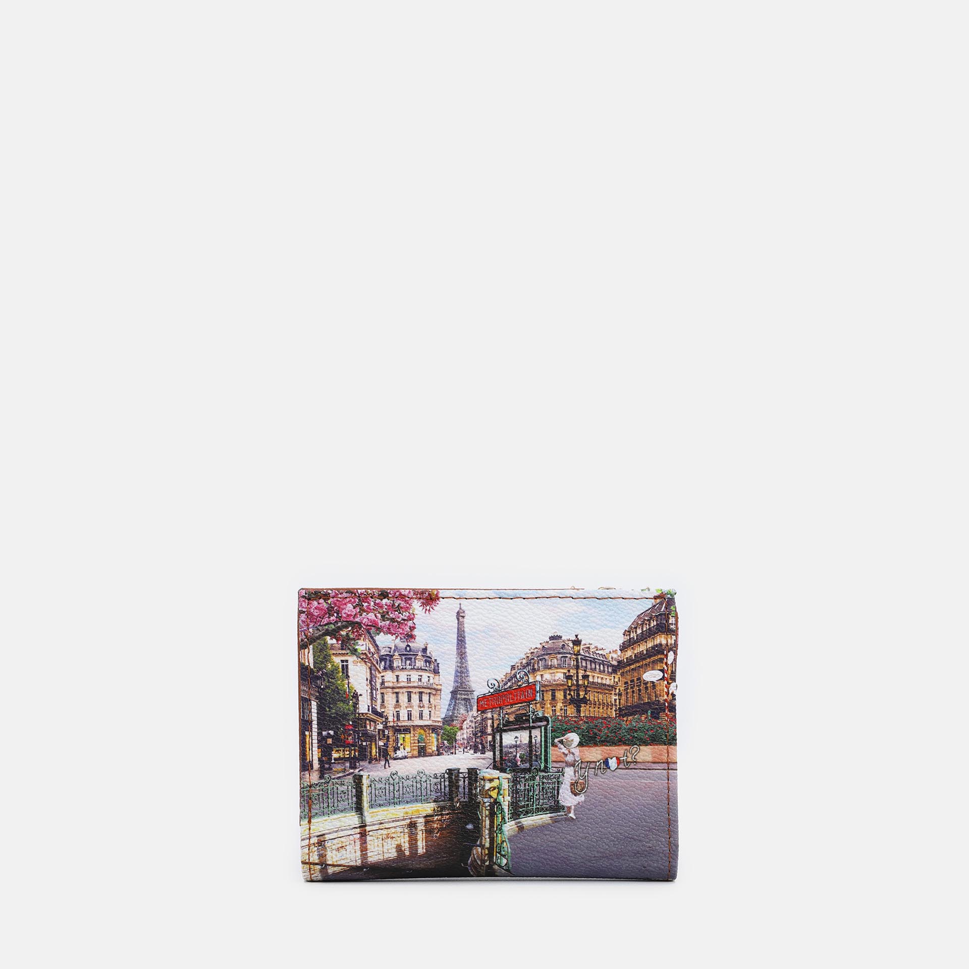 Ynot? Portafogli Yes Bag Stampa Città Emily In Paris