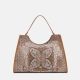 Ynot? Borsa Donna Tote Large Stampa Flower  