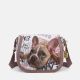 Ynot? Flap Bag Metro Chic  Stampa Dog & Cat