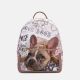 Ynot? Zaino Donna Metro Chic  Stampa Dog & Cat