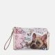 Ynot? Clutch Metro Chic  Stampa Dog & Cat