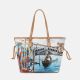 Ynot? Borsa Shopping Yes Bag Stampa Città