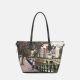 Ynot? Borsa Shopping  Small Yes Bag Stampa Città