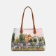 Ynot? Borsa Tote Yes Bag Stampa Città