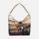 Ynot? Borsa Sacca Yes Bag Stampa Città