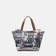 Ynot? Borsa Tote Medium Yes Bag Stampa Città