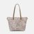 Ynot? Borsa Shopping Aeterna Con Stampa Rigida